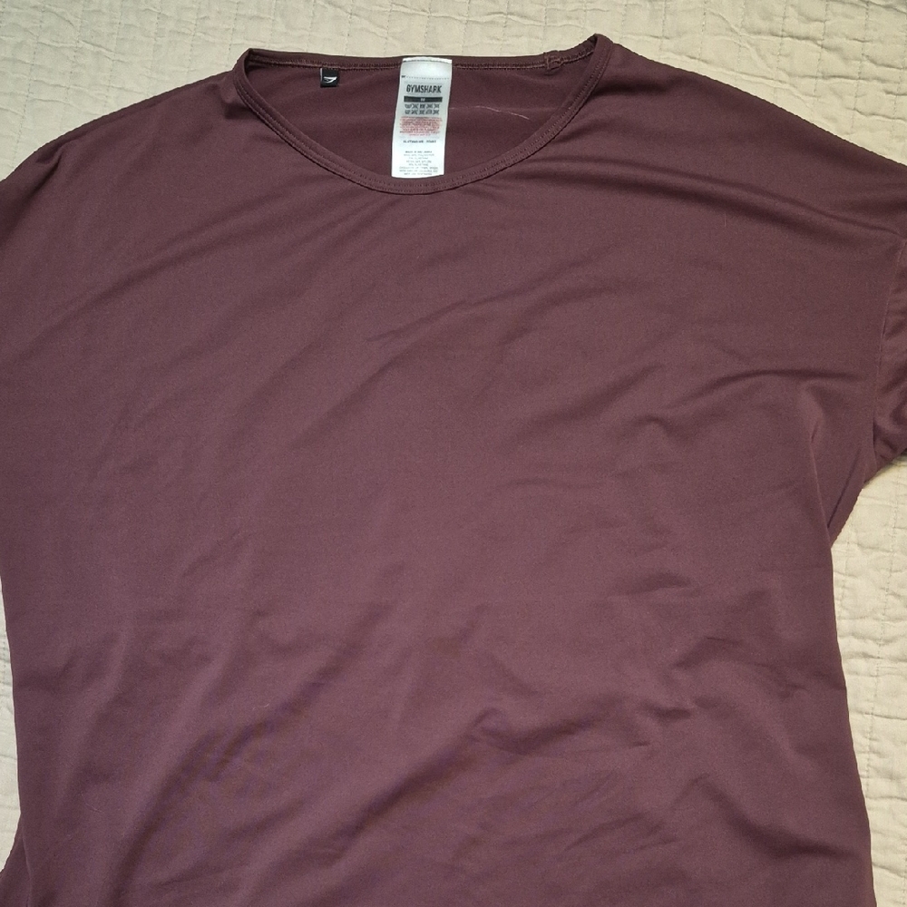 George Men's Burgundy Short Sleeve Tee